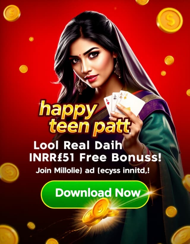 Happy Teen Patti Banner